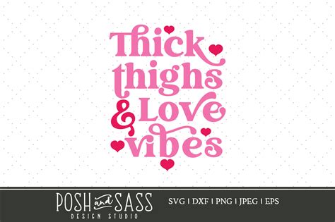 Curvy thighs and magical vibes svg